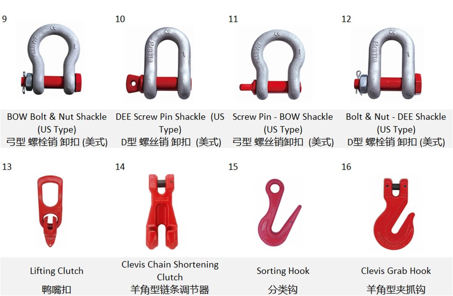 Lifting gears-Shackles-Clutch-STL-2